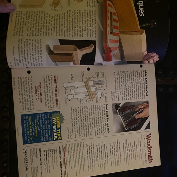 🎉5/$10🎉Woodsmith magazine vol 31 no 185 October / November 2009 keepsake boxes - Picture 3 of 7